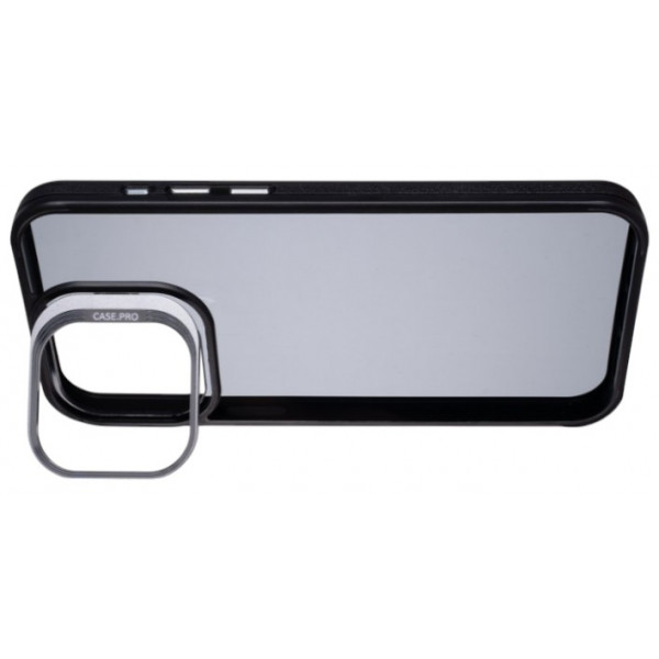 Фото - Чохол для смартфону Gelius Elegant Bumper Case Camera stand iPhone 15 Pro Max Black (99395)