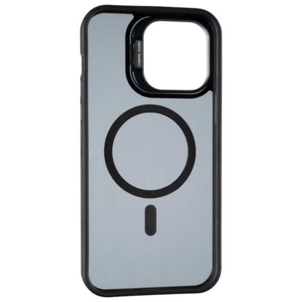 Фото - Чохол для смартфону Gelius Elegant Bumper Case Camera stand MagSafe for iPhone 16 Black (99379)