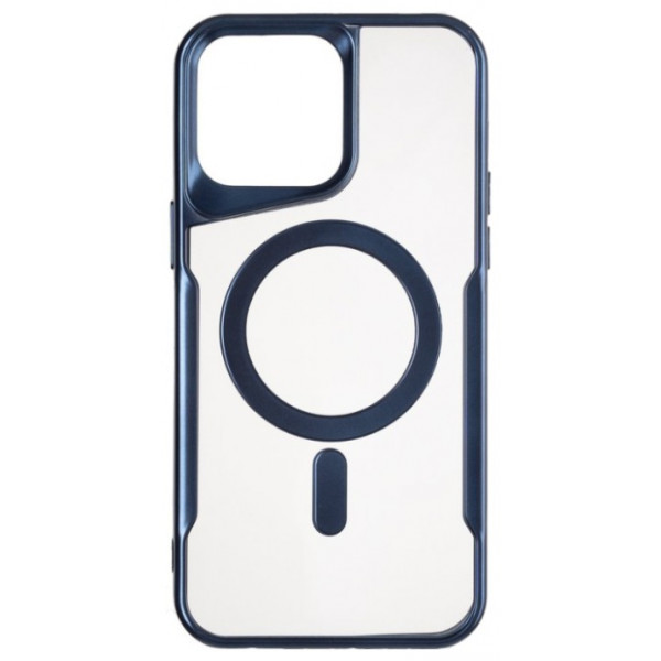 Фото - Чохол для смартфону Gelius Casual Frame Case MagSafe for iPhone 16 Pro Max Deep Blue (99598)