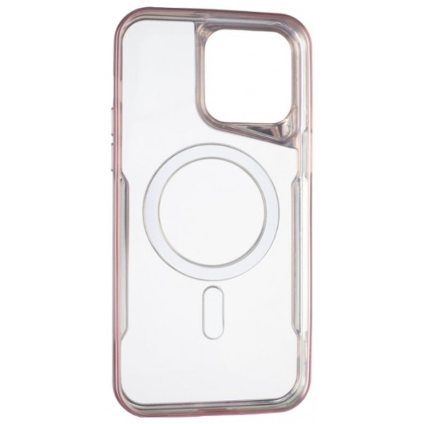 Фото - Чохол для смартфону Gelius Casual Frame Case MagSafe for iPhone 16 Rose Gold (99591)