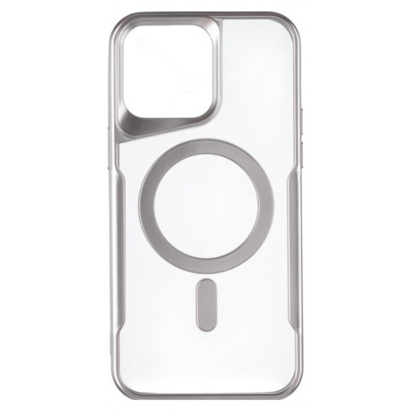 Фото - Чехол для смартфона Gelius Casual Frame Case MagSafe for iPhone 16 Titanium (99592)