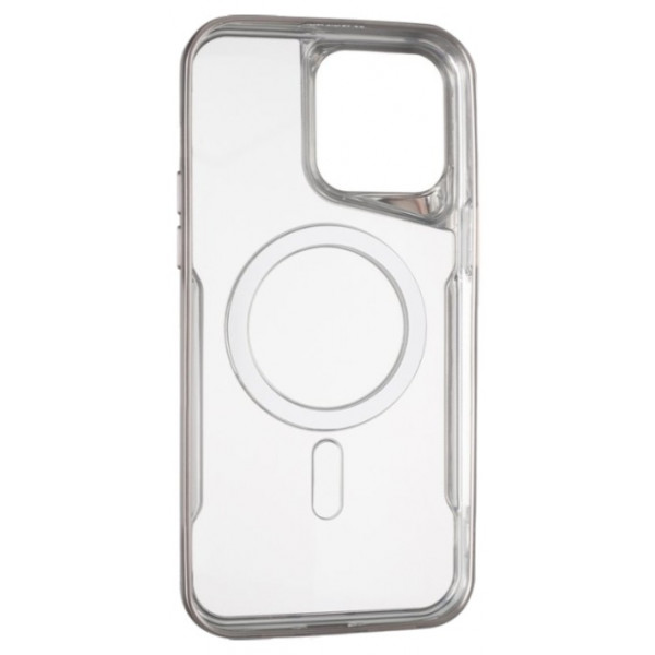Фото - Чехол для смартфона Gelius Casual Frame Case MagSafe for iPhone 16 Titanium (99592)