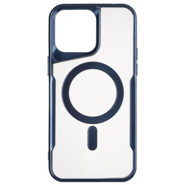 Фото - Чохол для смартфону Gelius Casual Frame Case MagSafe for iPhone 12 Pro Deep Blue (98554) Фото - Чохол для смартфону Gelius Casual Frame Case MagSafe for iPhone 12 Pro Deep Blue (98554)