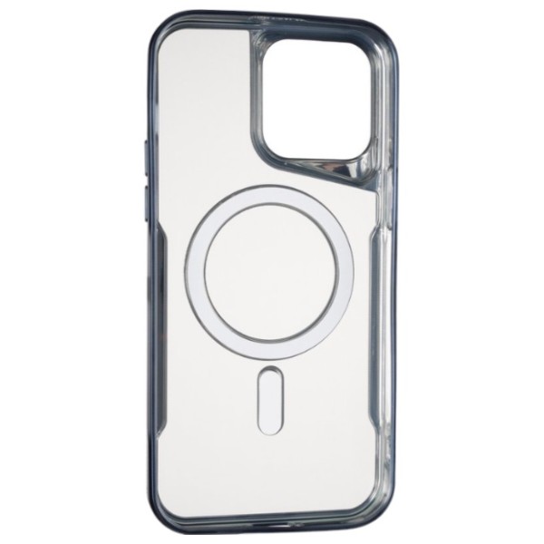 Фото - Чохол для смартфону Gelius Casual Frame Case MagSafe for iPhone 12 Deep Blue (98553)