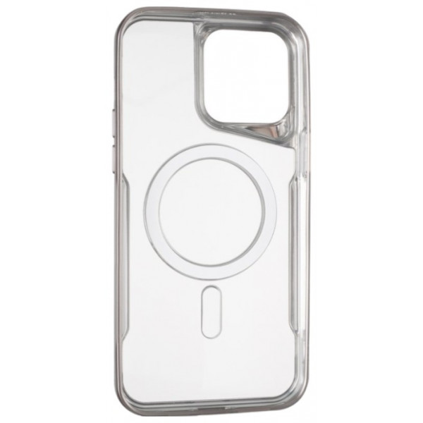 Фото - Чохол для смартфону Gelius Casual Frame Case MagSafe for iPhone 12 Pro Max Titanium (98567)