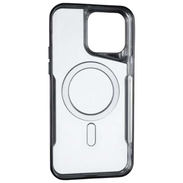 Фото - Чохол для смартфону Gelius Casual Frame Case MagSafe for iPhone 12 Pro Max Black (98543)