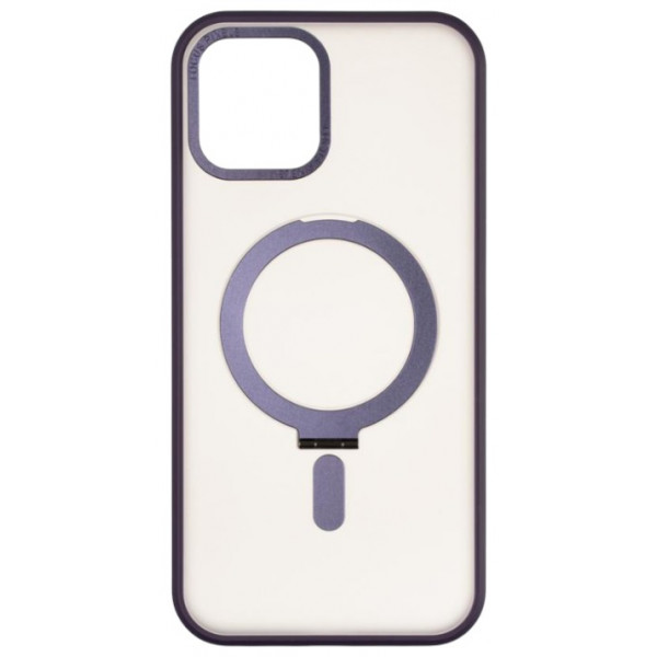 Фото - Чохол для смартфону Gelius Bumper Case MagSafe Stand for iPhone 12/12 Pro Violet (92883)