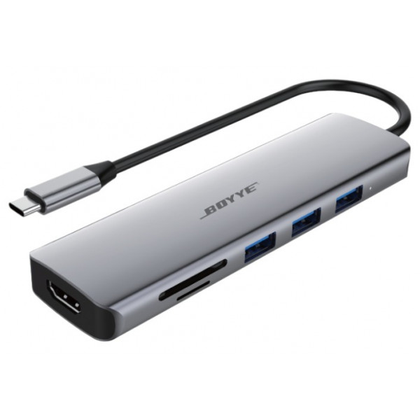 Фото - Хаб USB FrimeCom Boyye 6-в-1 (UC-602)