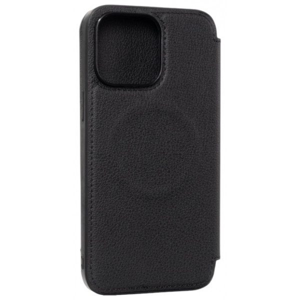 Фото - Чохол для смартфону Gelius Premier Book Case Magsafe for iPhone 15 Pro Max Midnight Black (98645) Фото - Чохол для смартфону Gelius Premier Book Case Magsafe for iPhone 15 Pro Max Midnight Black (98645)