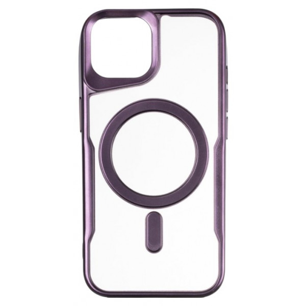 Фото - Чохол для смартфону Gelius Casual Frame MagSafe fo iPhone 15 Purple (99948)