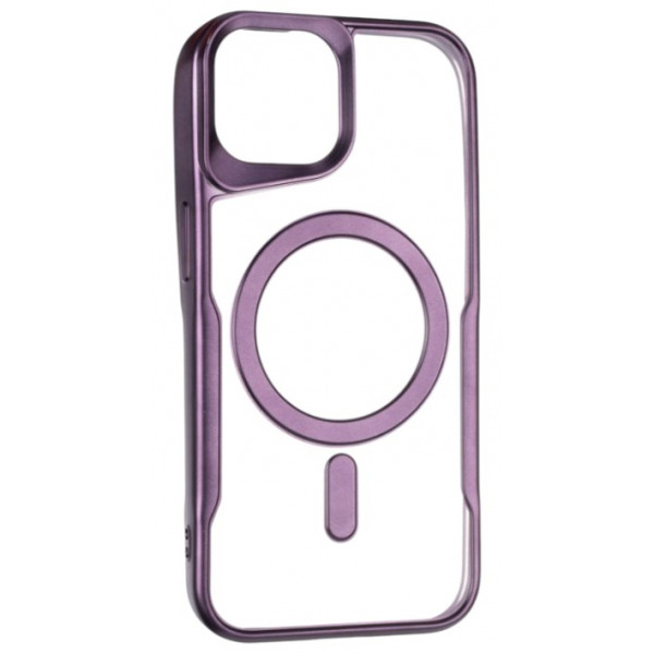 Фото - Чохол для смартфону Gelius Casual Frame MagSafe fo iPhone 15 Purple (99948)