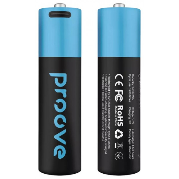 Фото - Акумулятор тип AA Proove Compact Energy AA 2 шт. Black (RBCE26010008)