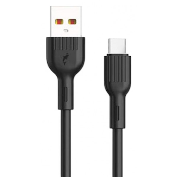 Фото - Кабель SkyDolphin S03T USB - USB Type-C (M/M) 1m Black (SDUSB-000418)