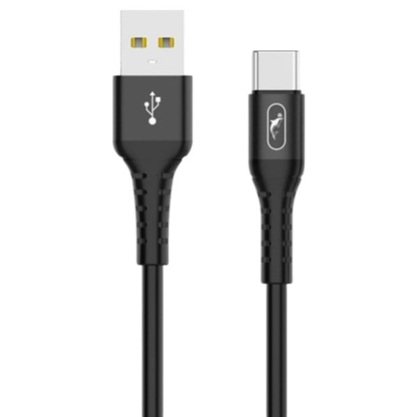 Фото - Кабель SkyDolphin S05T TPE Frost Line USB - USB Type-C (M/M) 1m Black (SDUSB-000551)