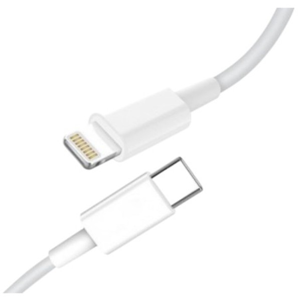 Фото - Кабель SkyDolphin S12L Frost Line USB Type-C - Lightning (M/M) 1m White (SDUSB-000576)