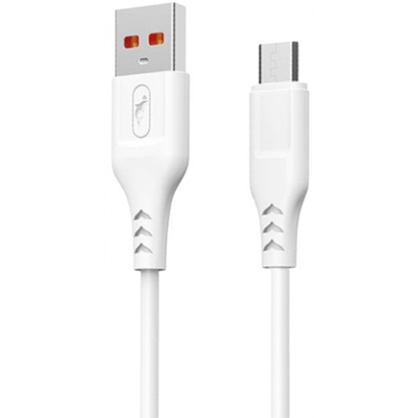 Фото - Кабель SkyDolphin S61V USB - мicro USB (M/M) 1m White (SDUSB-000449)
