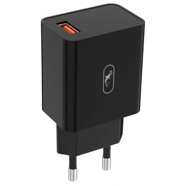 Фото - Мережевий зарядний пристрій SkyDolphin SC31 1USB, 3.5A Black (SDMZP-000184)