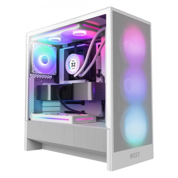 Фото - Корпус NZXT H5 Flow RGB Compact Mid- All White (CC-H52FW-R1)