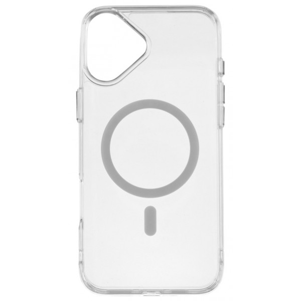 Фото - Чохол для смартфону 2E Basic for iPhone 16 Plus, Transparent MagSafe Cover Clear (2E-IPH-16PL-OCLS-CL)
