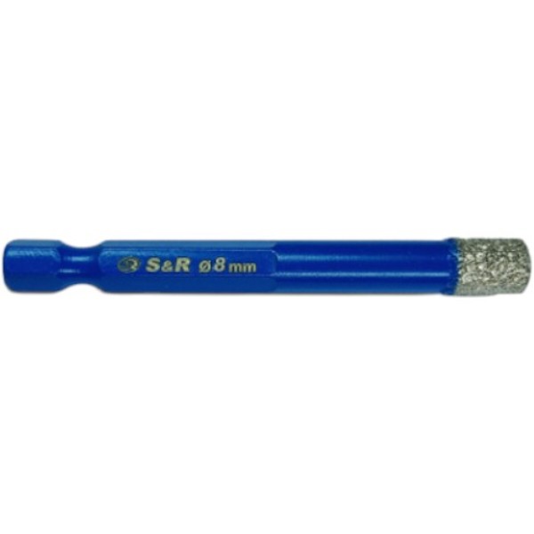 Фото - Свердло S&R HEX 1/4'' 8 мм (252500008)