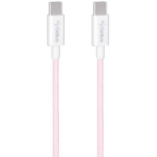 Фото - Кабель Gelius iCable GP-UCN010 Type-C to Type-C 1,2 m Pink (99415)