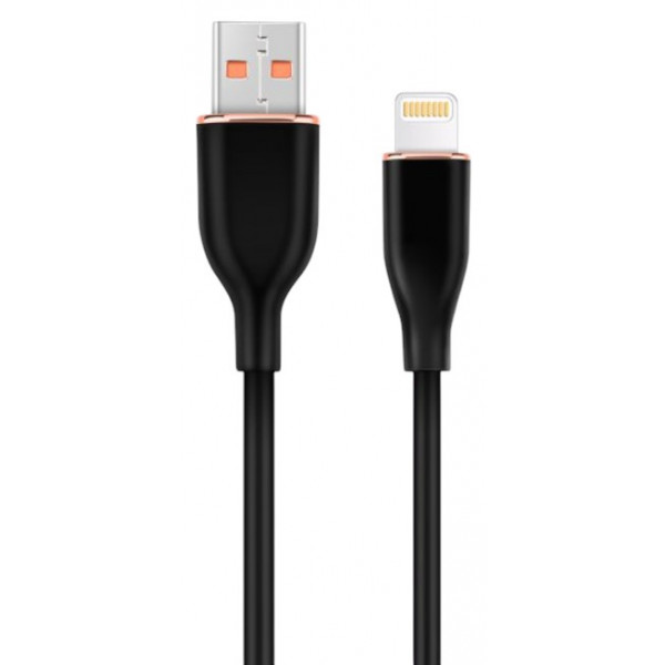 Фото - Кабель Cablexpert USB 2.0 А-тато/Lightning 1.5 м (CC-USB2S-AM8PM-1.5M-BK)