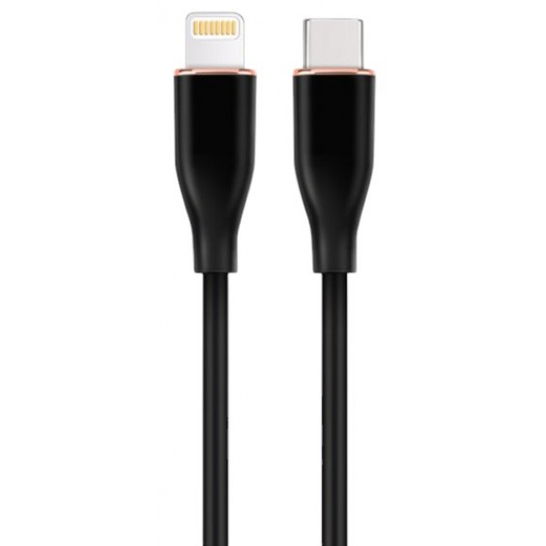Фото - Кабель синхронізації даних Cablexpert USB 2.0 С-тато/Lightning 1.5 м (CC-USB2S-CM8PM-1.5M-BK)