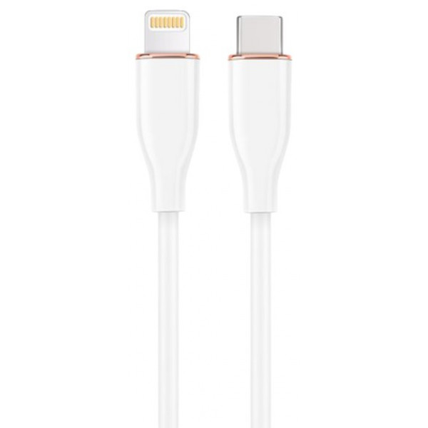 Фото - Кабель синхронізації даних Cablexpert USB 2.0 С-тато/Lightning 1.5 м (CC-USB2S-CM8PM-1.5M-W)