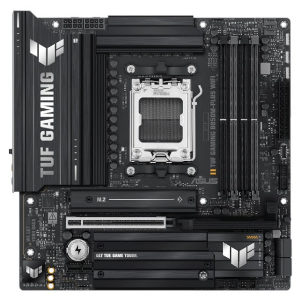 Фото - Материнська плата Asus TUF GAMING B850M-PLUS WIFI DDR5 Фото - Материнська плата Asus TUF GAMING B850M-PLUS WIFI DDR5