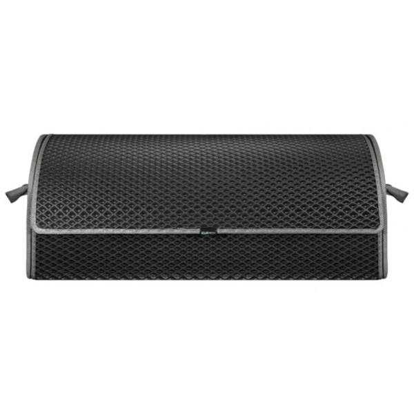 Фото - Сумка-органайзер в багажник EVAtech PRO L ромб чорний кант сірий (BS13641OL3RBG)