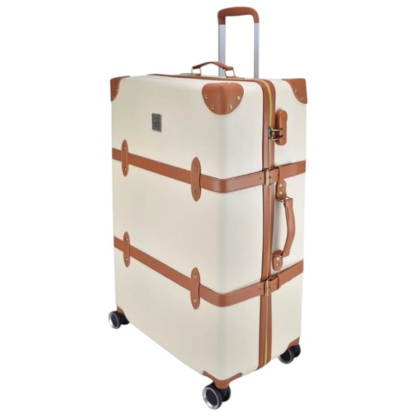 Фото - Чемодан Semi Line L Ecru/Brown (T5670-4)