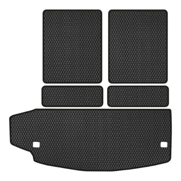 Фото - EVA коврик в багажник авто EVAtech для Durango (WK2) 7 seats Restyling Dodge 2014 3 поколение SUV USA (DE14153BG5RBB)