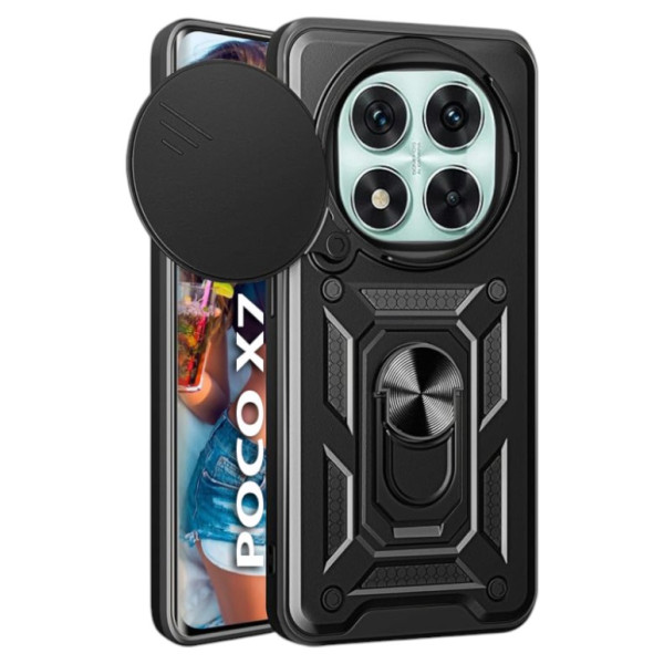 Фото - Чехол для смартфона BeCover Military for Poco X7 Black (712873)