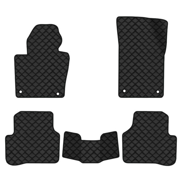 Фото - Килимки з екошкіри в салон авто EVAtech ECO для CC Restyling Volkswagen 2012 1 покоління Sedan USA (VW11377CP5AV4BBB)
