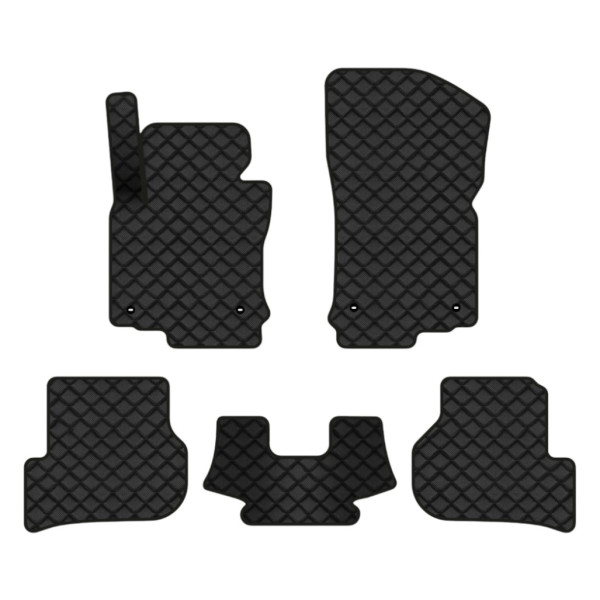 Фото - Коврики из экокожи в салон авто EVAtech ECO для Golf (V) MT 3-doors Volkswagen 2003-2009 5 поколение Htb EU VW33072C5TL4BBB
