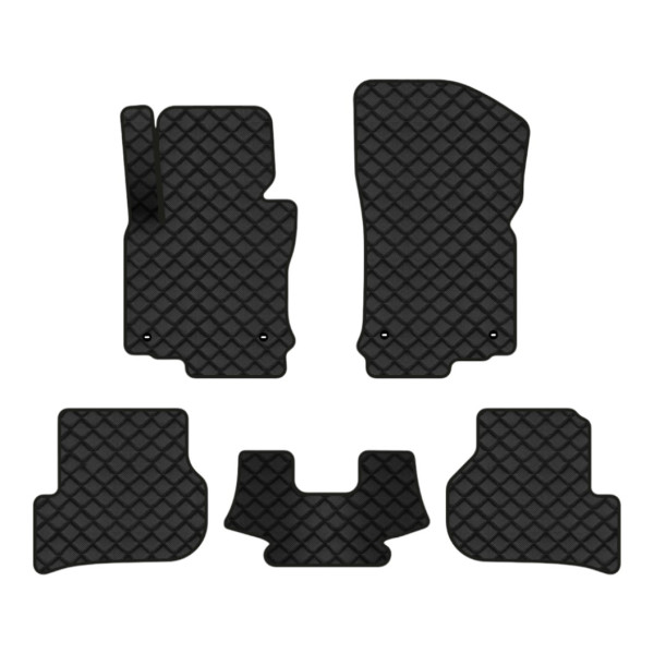 Фото - Коврики из экокожи в салон авто EVAtech ECO для Golf (V) AT 3-doors Volkswagen 2003-2009 5 поколение Htb EU VW33071C5TL4BBB