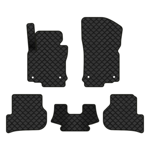 Фото - Килимки з екошкіри в салон авто EVAtech ECO для Golf (V) MT 5-doors Volkswagen 2003-2009 5 покоління Htb EU VW3258C5AV4BBB