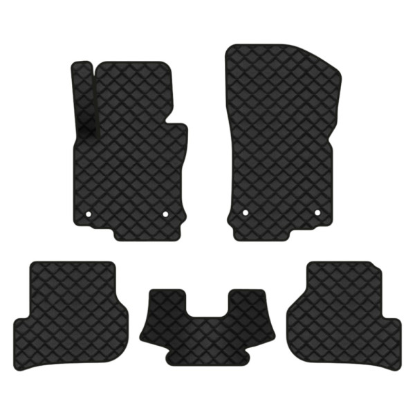 Фото - Коврики из экокожи в салон авто EVAtech ECO для Golf (V) AT 5-doors Volkswagen 2003-2009 5 поколение Htb EU VW3257C5AV4BBB