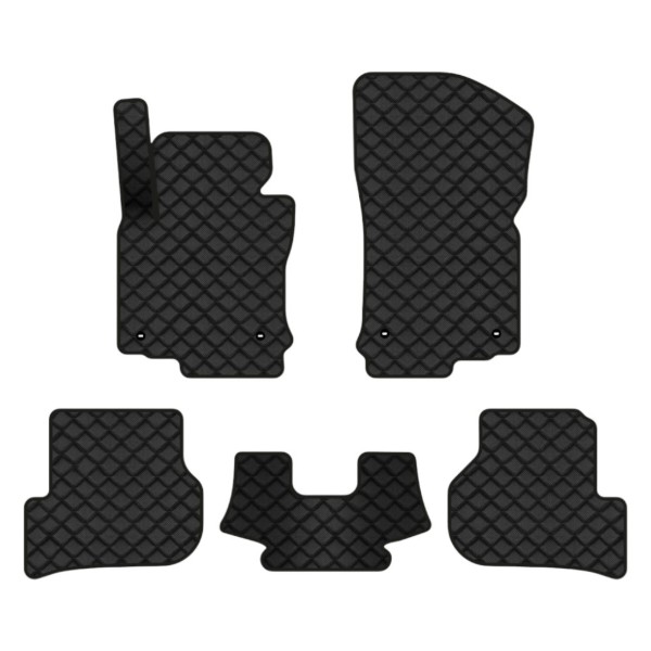 Фото - Килимки з екошкіри в салон авто EVAtech ECO для Golf (V) MT Volkswagen 2003-2009 5 покоління Combi EU VW32429C5TL4BBB