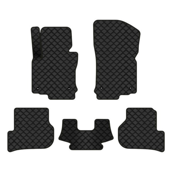 Фото - Килимки з екошкіри в салон авто EVAtech ECO для Golf (V) AT 5-doors Volkswagen 2003-2009 5 покоління Htb EU VW31211C5TL4BBB