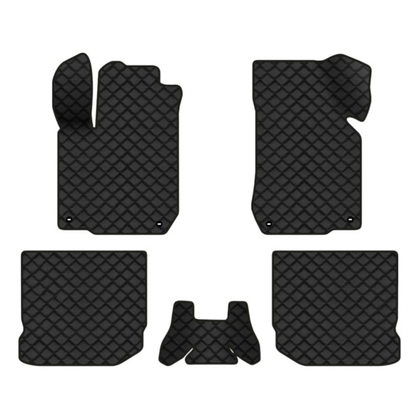Фото - Коврики из экокожи в салон авто EVAtech ECO для Golf (IV) 5-doors Volkswagen 1997-2006 4 поколение Htb EU VW24306C5TL4BBB