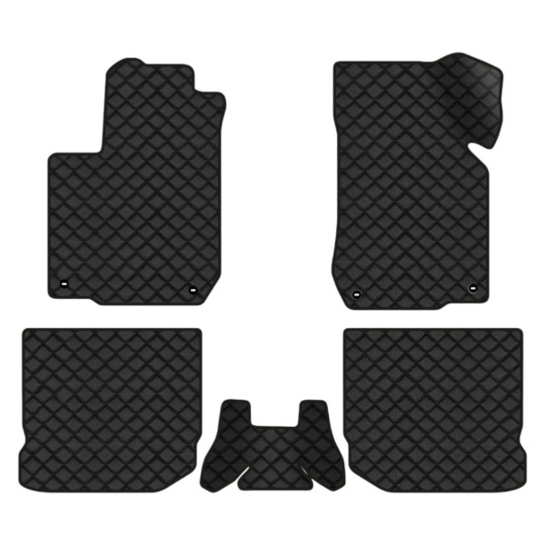 Фото - Килимки з екошкіри в салон авто EVAtech ECO для Golf (IV) 3-doors Volkswagen 1997-2006 4 покоління Htb EU VW22432CB5TL4BBB
