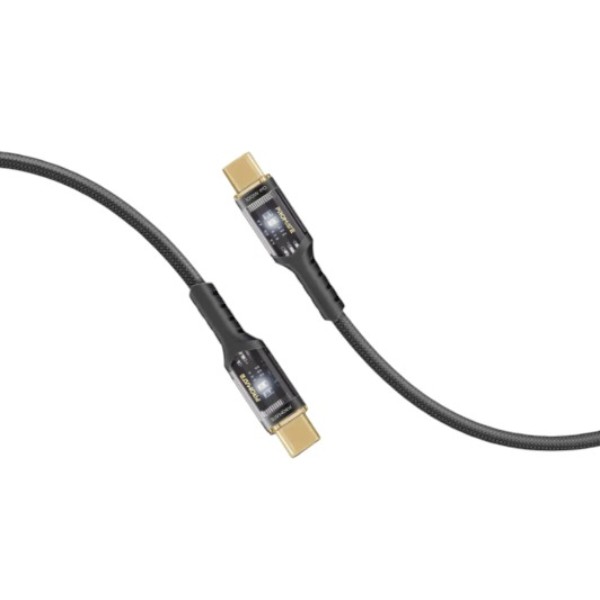 Фото - Кабель Promate USB Type-C - USB Type-C (lucidline-cc120.black)