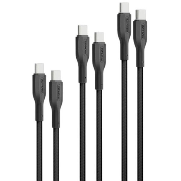 Фото - Кабель Promate Type-C (cablekit-cc.black) Фото - Кабель Promate Type-C (cablekit-cc.black)