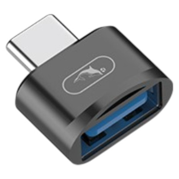 Фото - Перехідник SkyDolphin OT05 Mini USB Type-C - USB (M/F) Black (SDADPT-00029)