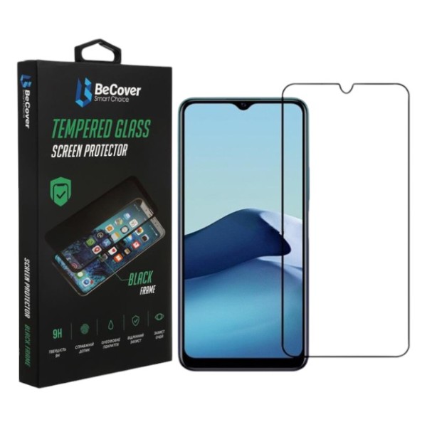 Фото - Захисне скло для смартфону BeCover for Vivo Y11s Black (707312)