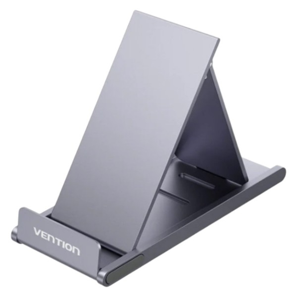 Фото - Підставка для мобільного пристрою Vention Portable 3-Angle Cell Phone Stand Holder for Desk Aluminium Alloy Gray (KCXH0)