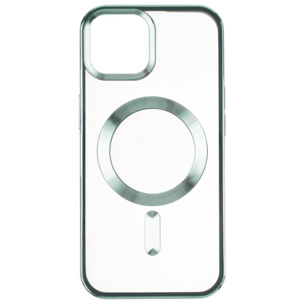 Фото - Чохол для смартфону Gelius Chrome Frame Case MagSafe for iPhone 12 Pro Green (94687)