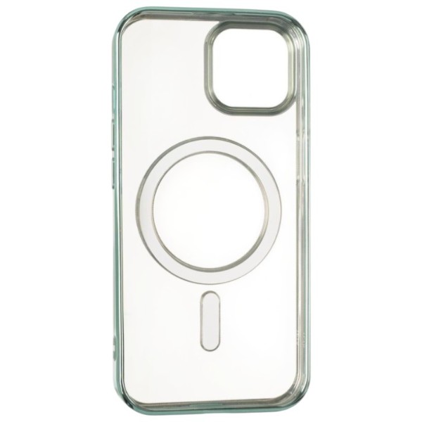 Фото - Чохол для смартфону Gelius Chrome Frame Case MagSafe for iPhone 12 Pro Green (94687)