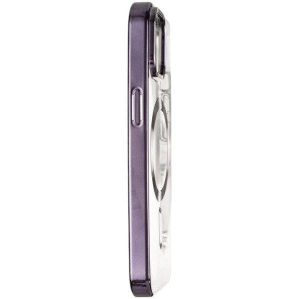 Фото - Чехол для смартфона Gelius Chrome Frame Case MagSafe for iPhone 15 Deep Purple (94703)